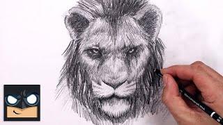 How To Draw Scar | Lion King Sketch Tutorial