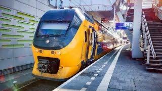 Train Cab Ride NL / Utrecht - Amsterdam - Enkhuizen / VIRM Intercity / March 2019