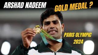 Arshad Nadeem Makes History: Gold Medal in Men's Javelin Throw at Paris Olympics 2024!