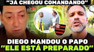 DIEGO RIBAS MANDA O PAPO SOBRE FELIPE LUIZ NO FLAMENGO, REPERCUSSÃO NA MÍDIA, "ELE É COMPETENTE"