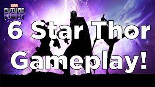 Seatin Plays Marvel Future Fight - #5 - 6 Star Thor Gameplay! - IOS Games First Impression Series