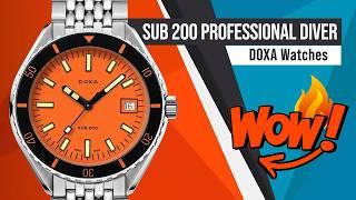 The BEST Diver for $1000 NOBODY is Talking About! The Doxa Sub 200 Professional Diver