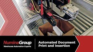 Print-Fold-Insert (PFI) Automated Document Print and Insertion System