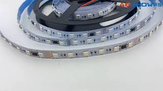 Aoshowled@ DMX512 RGBW 4Channels LED Pixel Tape Strip Light, DC24V, 60L10P/M, MA Lighting Avolites