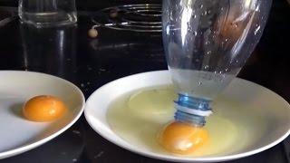 How To Separate Egg Yolk From White Part Easily - Rupoti Life Hacks