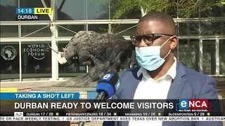 Durban ready to welcome visitors