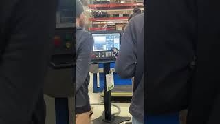 From Old to Gold: See the Final Results of Our Waterjet CNC Retrofit with Training - Day 5! #Shorts