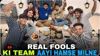 Real Fools ki Team Milne Aayi || Team Amit FF + Team Suraj Rox Meetup || Amit Ka Vlog