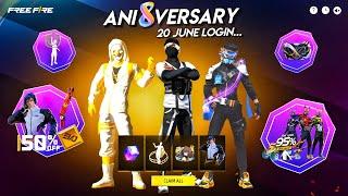 8th Anniversary Event Free Fire  Golden Criminal | free fire new event | ff new event