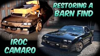 Restoring a BARN FIND IROC Camaro with WD Detailing