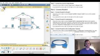 4.2.4.5 Packer Tracer - Connecting a Wired and Wireless LAN Topology