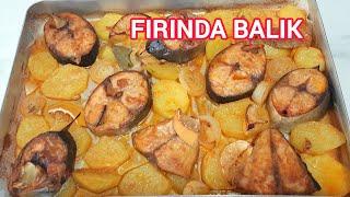 Balıkçı restoranlarına  boşa para vermişim fırında PALAMUT /fish recipe  #fırındabalıktarifi