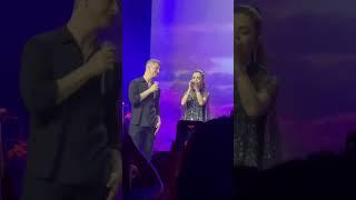 SANDY E LUCAS LIMA CANTAM PELA PRIMEIRA VEZ JUNTOS EM SHOW. #shorts #sandy #lucaslima #2023shorts