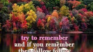 Karaoke - Try To Remember - The Brothers Four