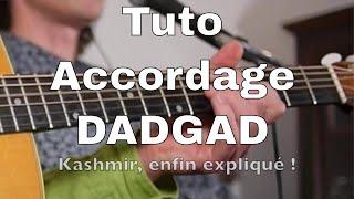 Tuto accordage DADGAD par Gaedic Chambrier