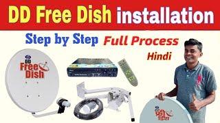 DD Free Dish installation Hindi