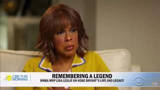 Gayle King questions Lisa Leslie about Kobe’s legacy and rape trial