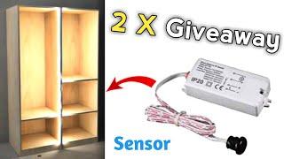 IR Sensor for Wardrobe and Cabinet | Automatic Sensor Light for Wardrobe | IR Sensor for Automation