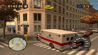 CRAZY AMBULANCE / БЕШЕНАЯ СКОРАЯ ПОМОЩЬ Midtown Madness 3 (XBOX ORIGINAL) RETRO GAME