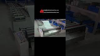 Plastic paper cutter and slitter JWD-C1200S #rolltosheet #plasticcuttingmachine #plasticslitter