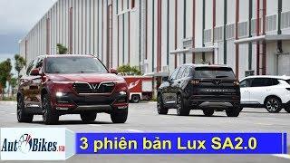 Chi tiết 3 phiên bản, 8 màu của VinFast Lux SA2.0