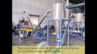 Caco3/Calcium Carbonate Filler Masterbatch Production Machine