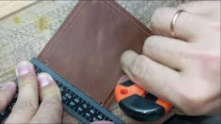 Шью зажим для банкнот часть 2