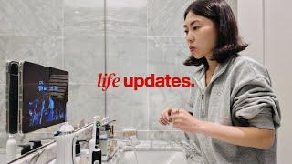 VLOG: Designer life updates, studying Spanish, bar menu design, and name change struggles (토론토 브이로그)