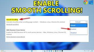 How to Enable Smooth Scrolling in Chrome on Windows 11 (FULL GUIDE)