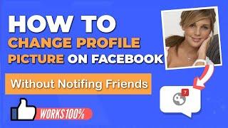 How to change profile picture on Facebook without posting 2024 [New Method]