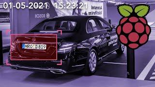 License Plate Detection Demo Using Raspberry Pi Camera