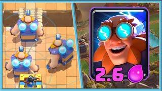  ELECTRO GIANT 2.6 ELIXIR!  / Clash Royale