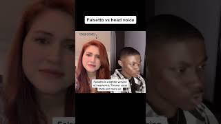 FALSETTO VS HEAD VOICE | CAMERON GOODE | Vocal Coach Reacts #shorts