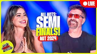 All of AGT's 2024 LIVE Semifinal Performances!