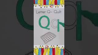 Creative Coloring Qq quilt 🩵#satisfying #art #drawing #viral #shorts #trending