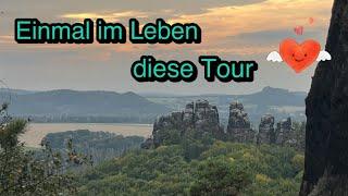 Beste Tour in der Sächsische Schweiz - WOW, was für eine schöne Wanderung - der Lieblingstouren VLOG