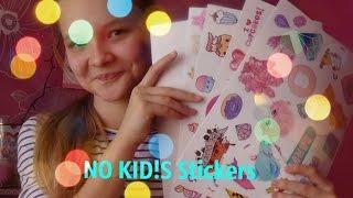 Заказ наклеек  с NO KID!S Stiсkers