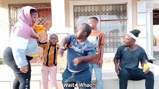 Couple fighting ( unlce Tebza and Aunt) , What Isaac did to Malome Kat is not good.