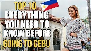 10 Things YOU NEED TO KNOW Before Travelling to CEBU PHILIPPINES | Philippines Travel Guide