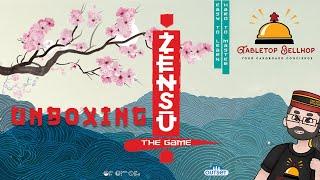 Zensu Unboxing, Check out what you get with this perfect information abstract strategy game