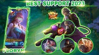 FLORYN BEST SUPPORT IN 2023 | FLORYN BEST BUILD 2023 | MOBILE LEGENDS