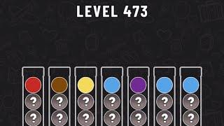 Ball Sort Puzzle Level 473 #ballsortpuzzle #ballsortpuzzlegameplay #puzzlegame #mobilegames