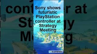 Sony shows futuristic PlayStation controller concept at Strategy Meeting 2024 #shorts
