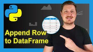 Add Row to pandas DataFrame in Python (2 Examples) | Append List | How to Insert New Line in Middle