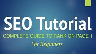 SEO Tutorial for Beginners - Step by Step Guide! (+YOAST SEO)