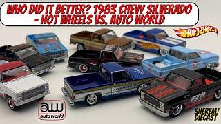 Who Did It Better? 1983 Chevy Silverado – Hot Wheels vs. Auto World