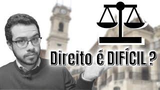 O curso de Direito é muito difícil? || FDUC