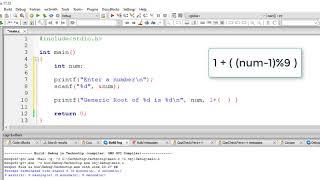 C Program to Calculate Generic Root of a Number using Mathematical Formula