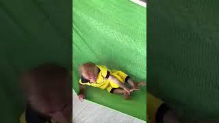 BIbi quickly heard the sound of sweet potatoes being cooked #monkey #babymonkey #funny #cute #shorts