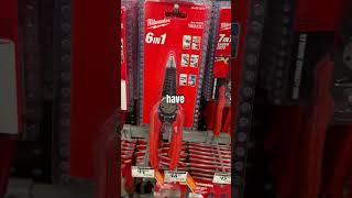 @HomeDepot looking at tools! Wondering why my @MilwaukeeTool wire strips aren’t with these ones?